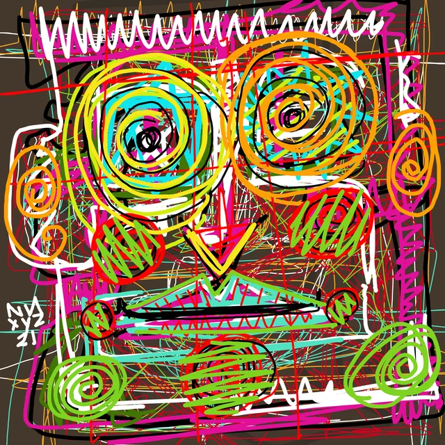 Nifty Faces #29 by nnxyz