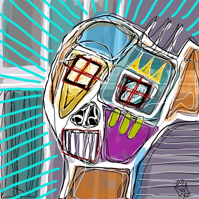 Nifty Faces #89 by nnxyz