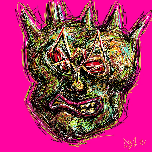 Nifty Faces #15 by nnxyz
