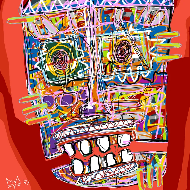 Nifty Faces #45 by nnxyz
