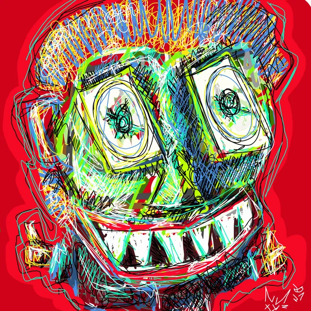 Nifty Faces #7 by nnxyz