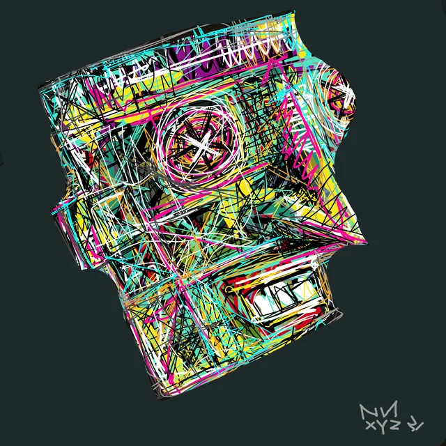 Nifty Faces #28 by nnxyz