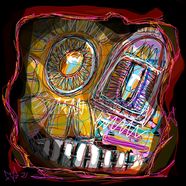 Nifty Faces #44 by nnxyz