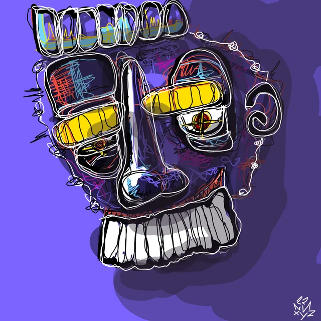 Nifty Faces #121 by nnxyz