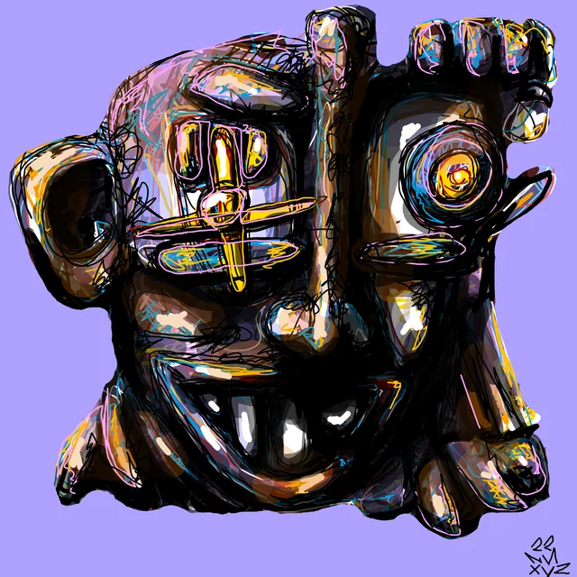 Nifty Faces #125 by nnxyz