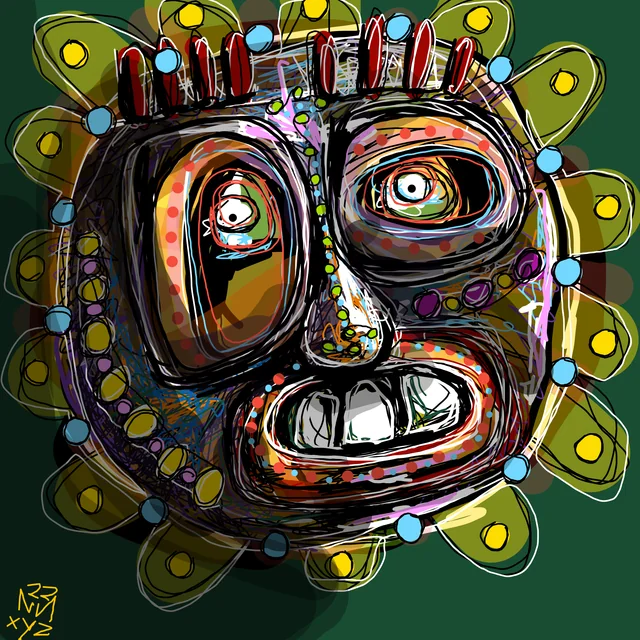 Nifty Faces #102 by nnxyz