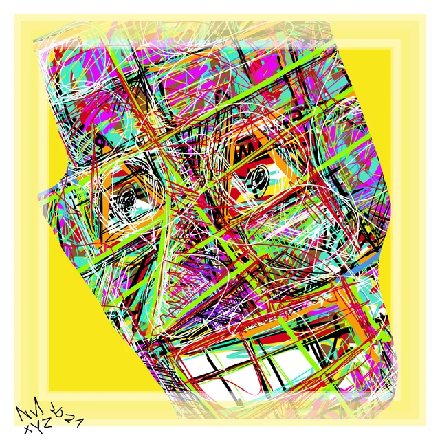 Nifty Faces #10 by nnxyz